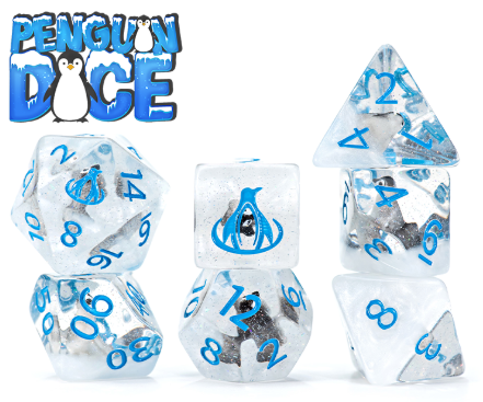 “Penguin Dice” Inclusion Dice